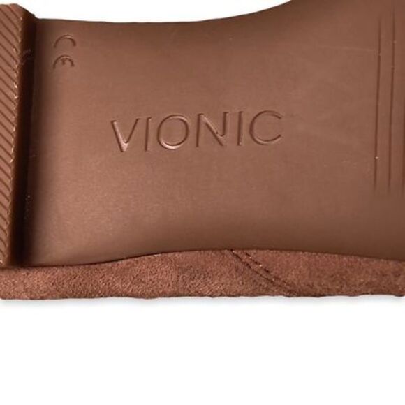 Vionic Womens 359 Posey Ballet Flat Shoes Beige Perforated Slip-On Leather sz 6 - Picture 4 of 8